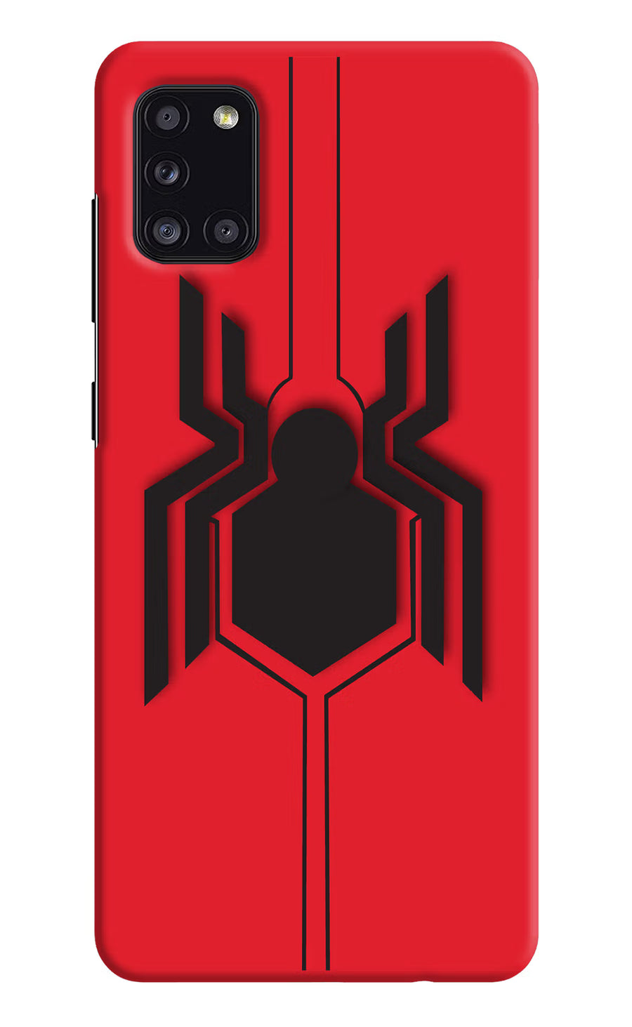 Spider Samsung A31 Back Cover, Hard case
