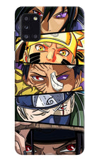 Naruto Character Samsung A31 Hard Case Back Cover by Casekaro