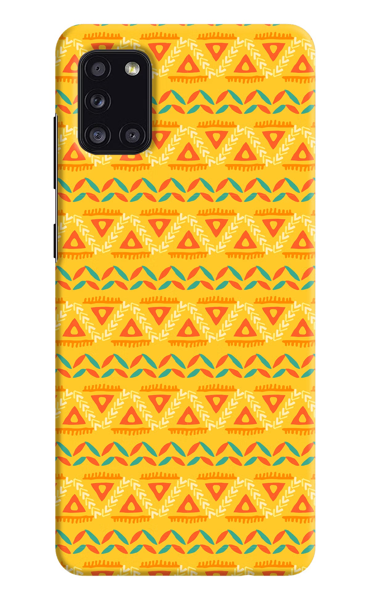 Tribal Pattern Samsung A31 Hard Case Back Cover by Casekaro