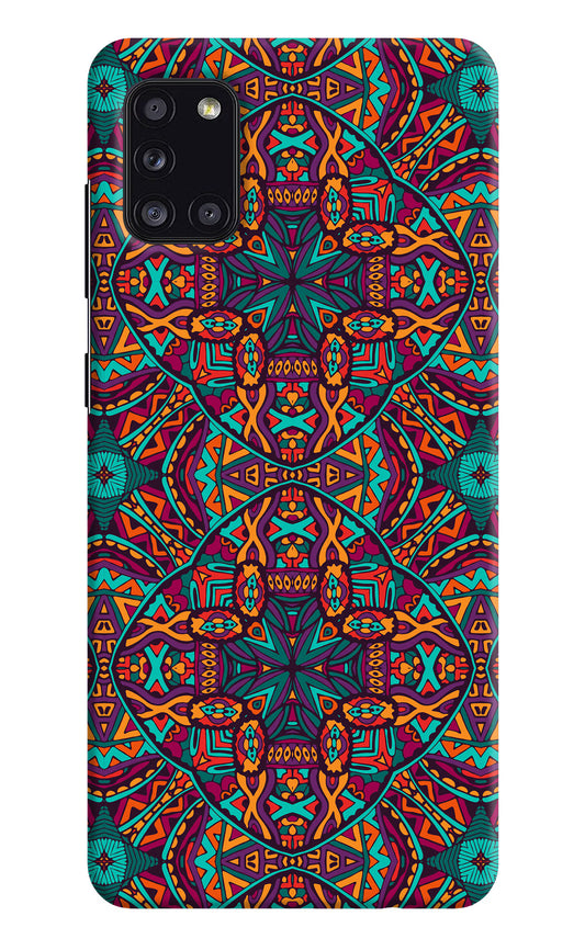 Colour Mandala Samsung A31 Hard Case Back Cover by Casekaro