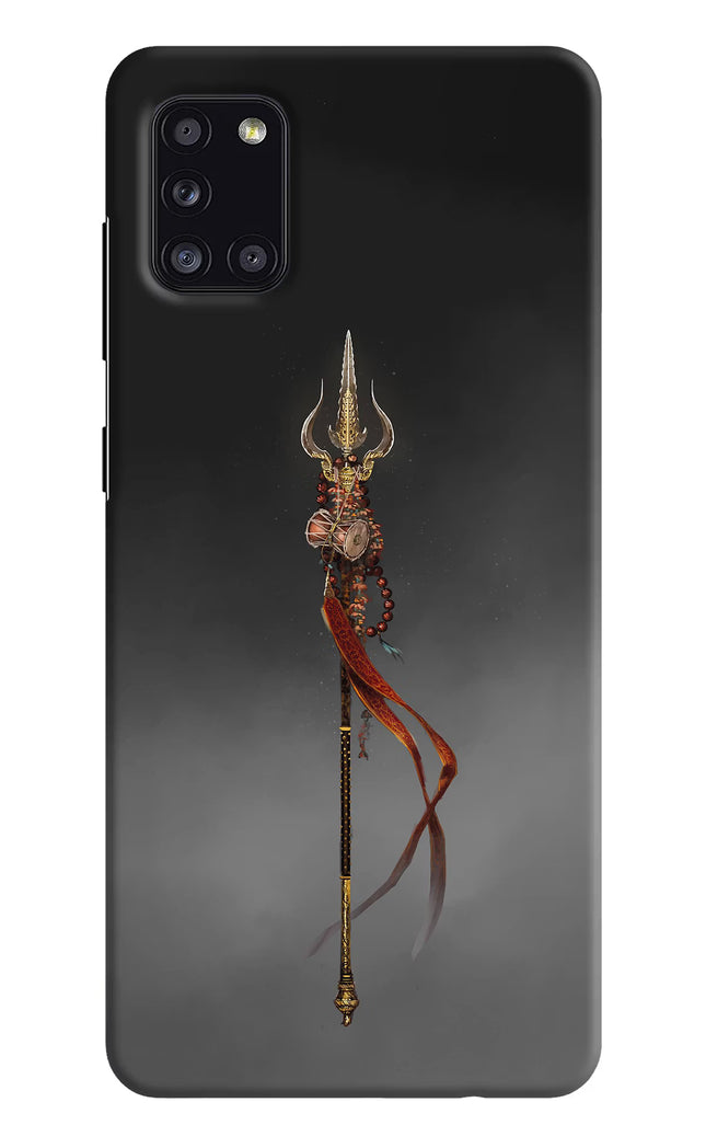 Shiv Trishul Samsung A31 Hard Case Back Cover by Casekaro