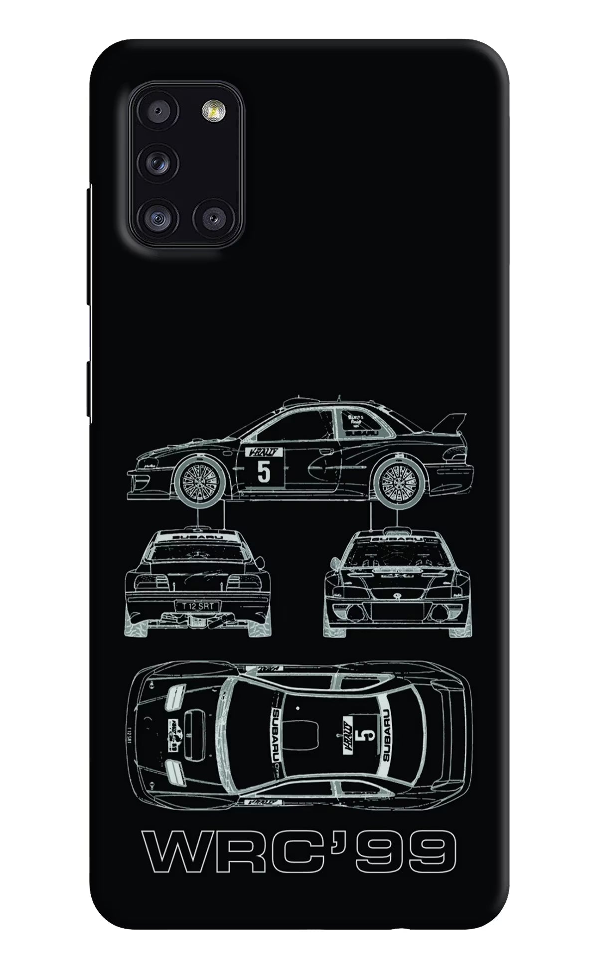 WRC'99 Samsung A31 Back Cover