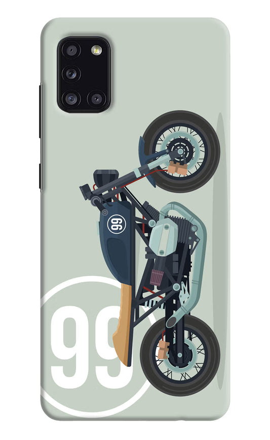 Classic Cafe Racer 99 Samsung A31 Hard Case Back Cover by Casekaro