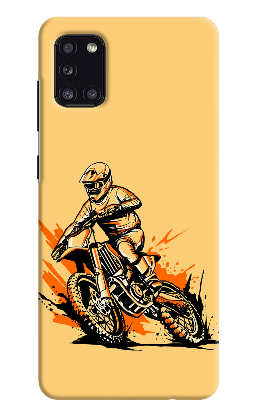 Off-Road Fury Samsung A31 Back Cover, Hard case