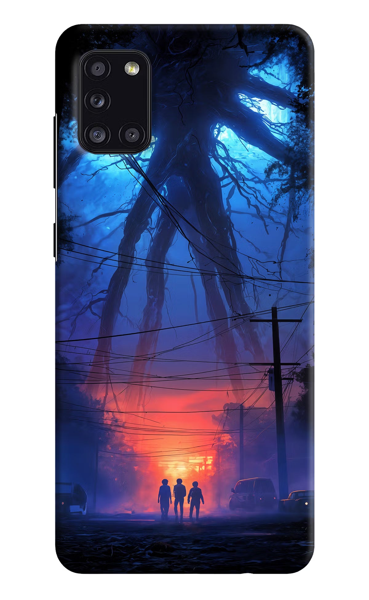 Ordinary Things Shadow Samsung A31 Hard Case Back Cover by Casekaro