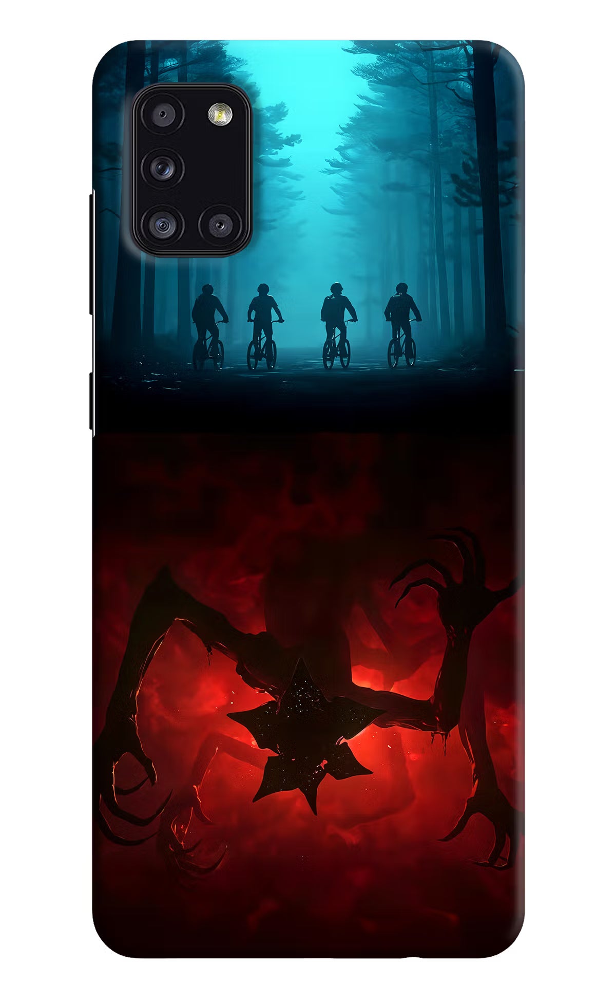 Ordinary Things Downside Up Samsung A31 Hard Case Back Cover by Casekaro