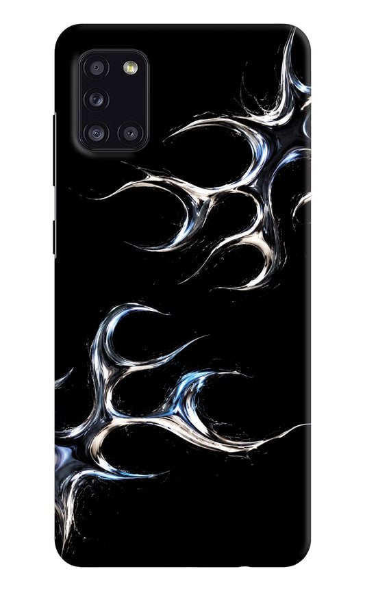 Chrome Tribal Samsung A31 Hard Case Back Cover by Casekaro