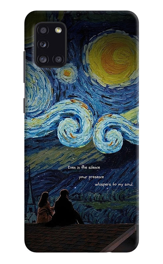 Softcore Samsung A31 Hard Case Back Cover by Casekaro