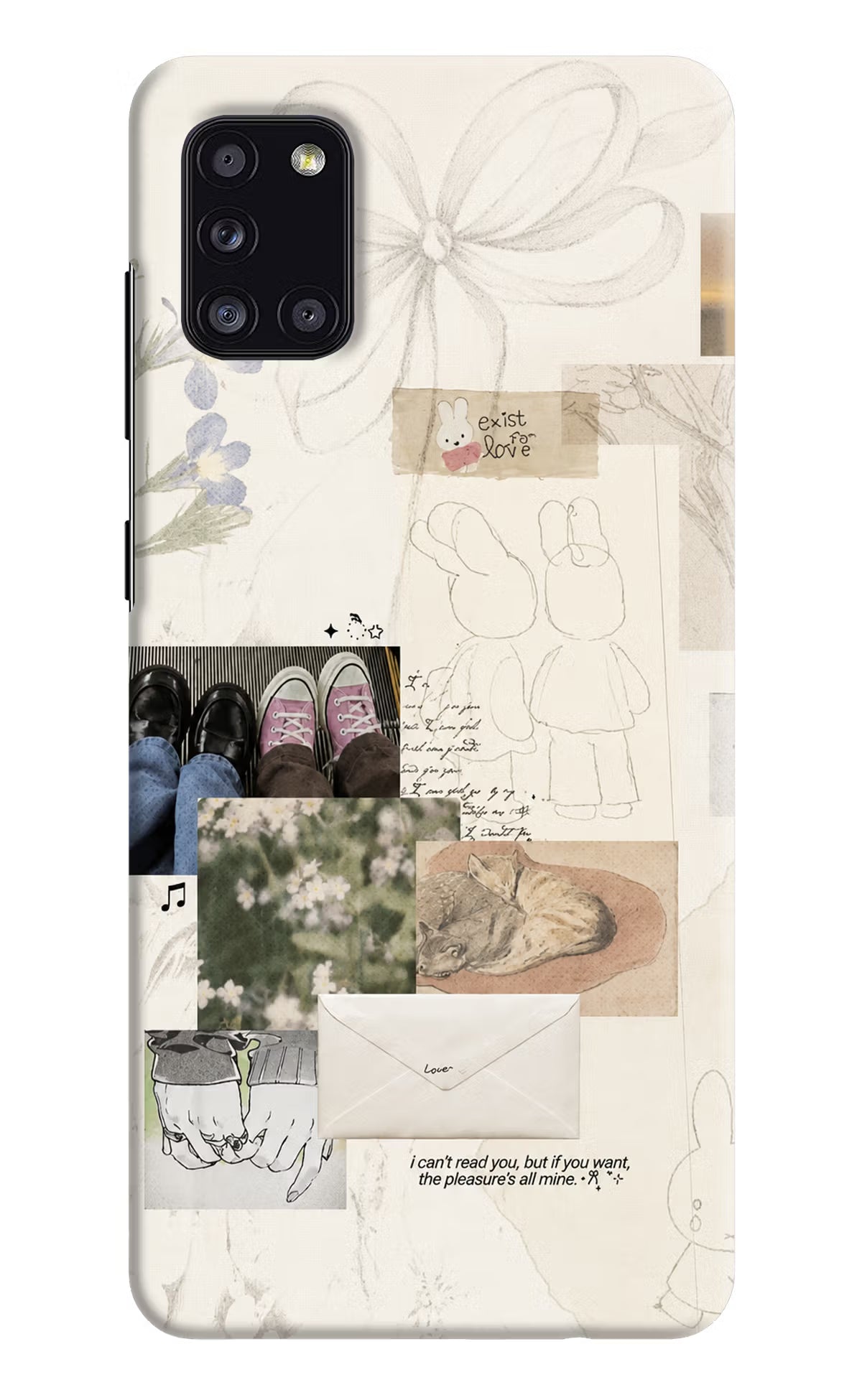 Soft Aesthetic Samsung A31 Back Cover