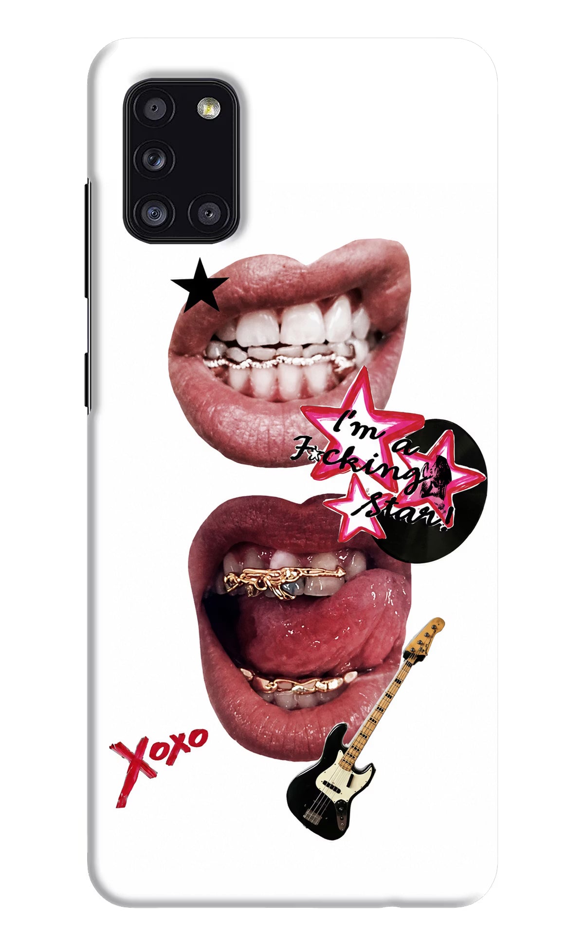 Rockstar Samsung A31 Back Cover
