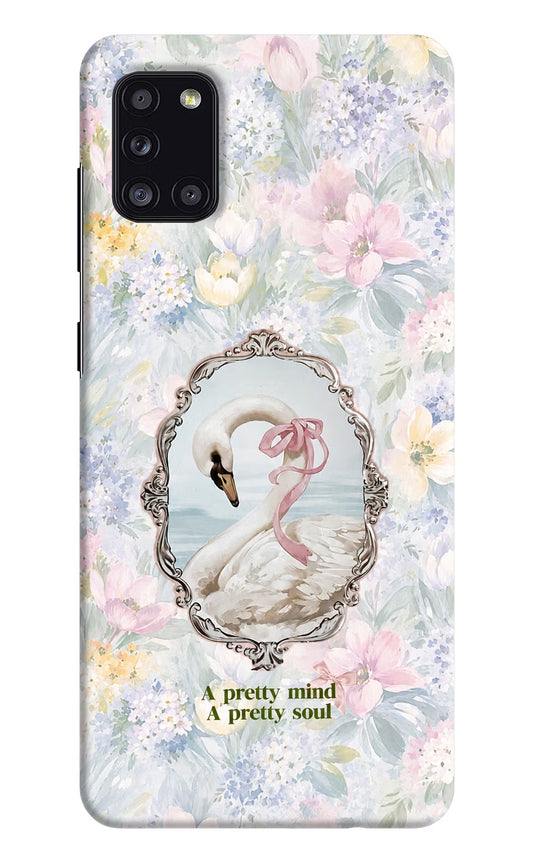 Pretty Mind Pretty Soul Samsung A31 Back Cover