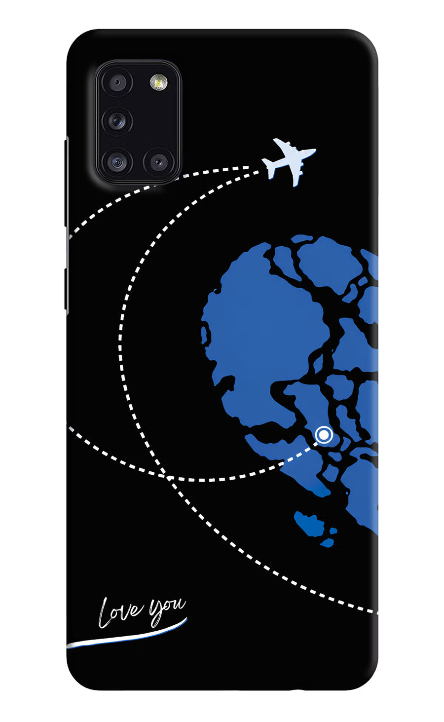 Love Orbit Samsung A31 Back Cover, Hard case