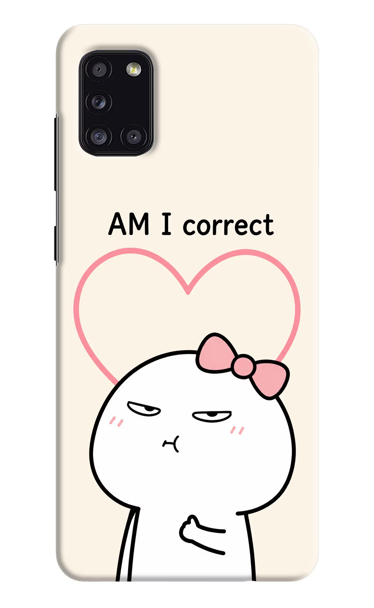 Always Right Samsung A31 Back Cover