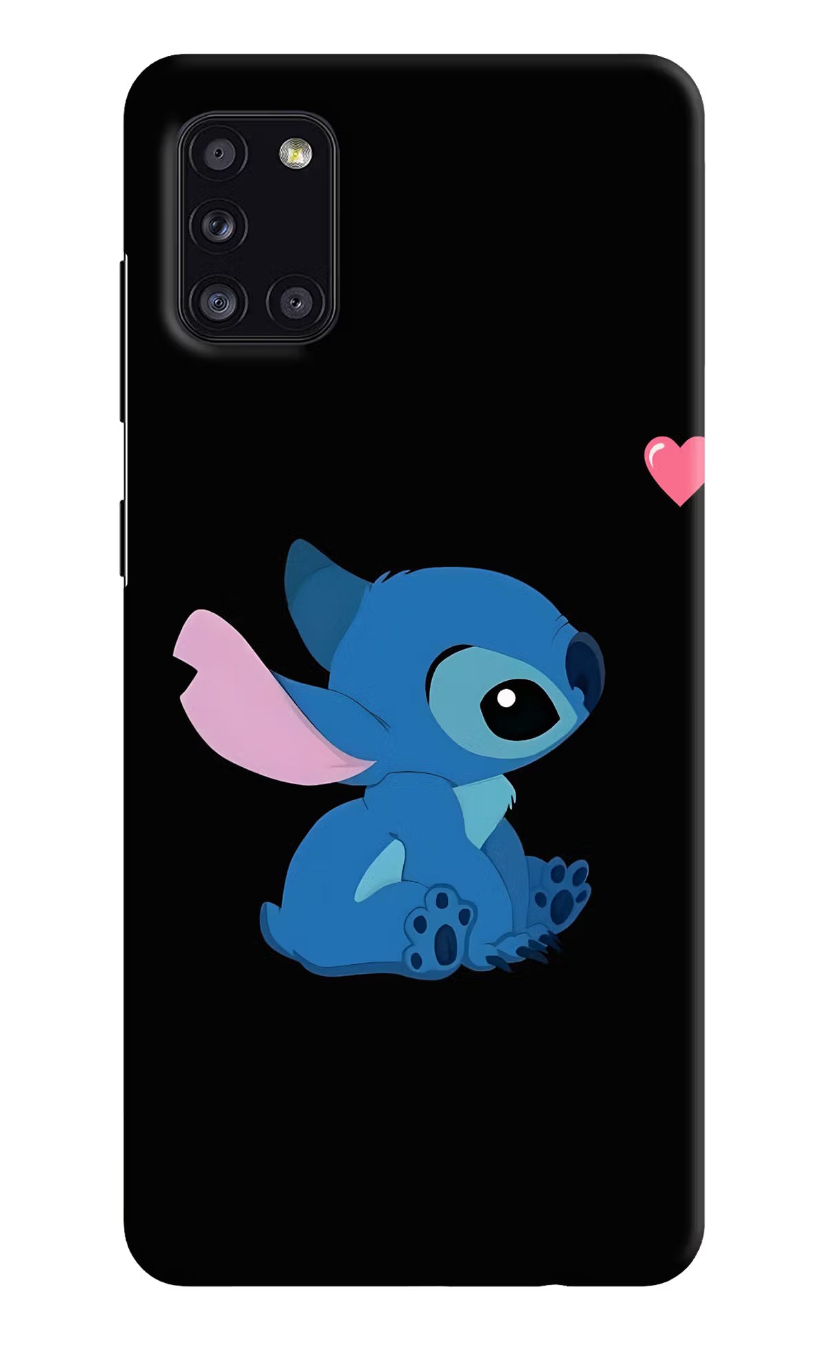 Stitch Crush Samsung A31 Back Cover