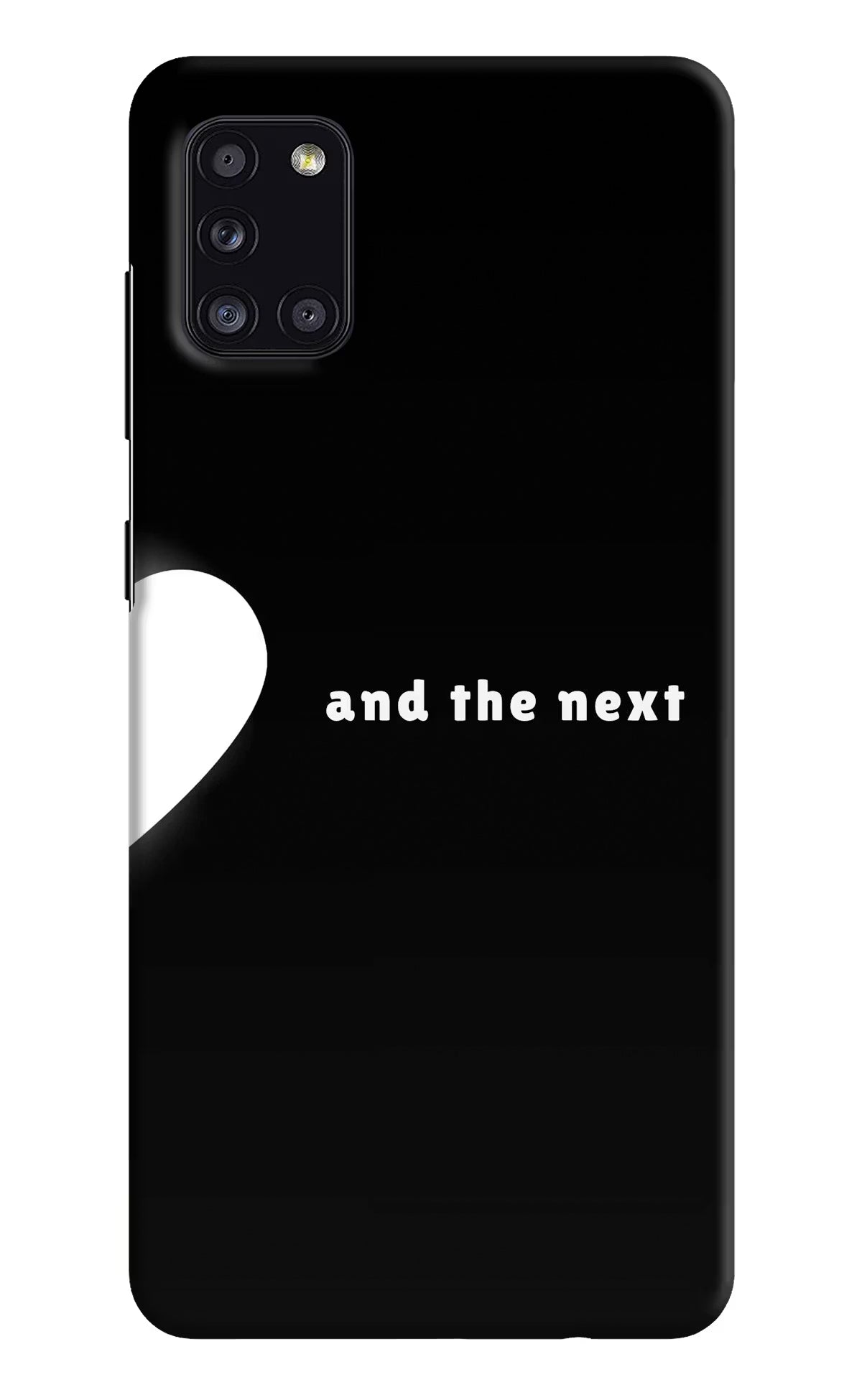 Next World Samsung A31 Back Cover