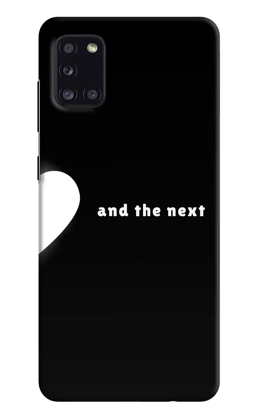 Next World Samsung A31 Back Cover, Hard case