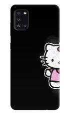 Kitty Charm Samsung A31 Hard Case Back Cover by Casekaro