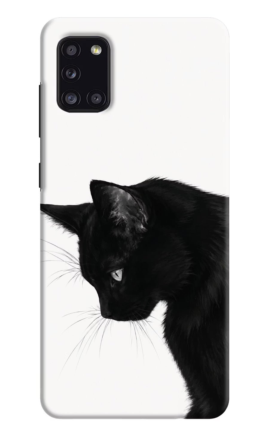 Shadow Gaze Samsung A31 Back Cover, Hard case