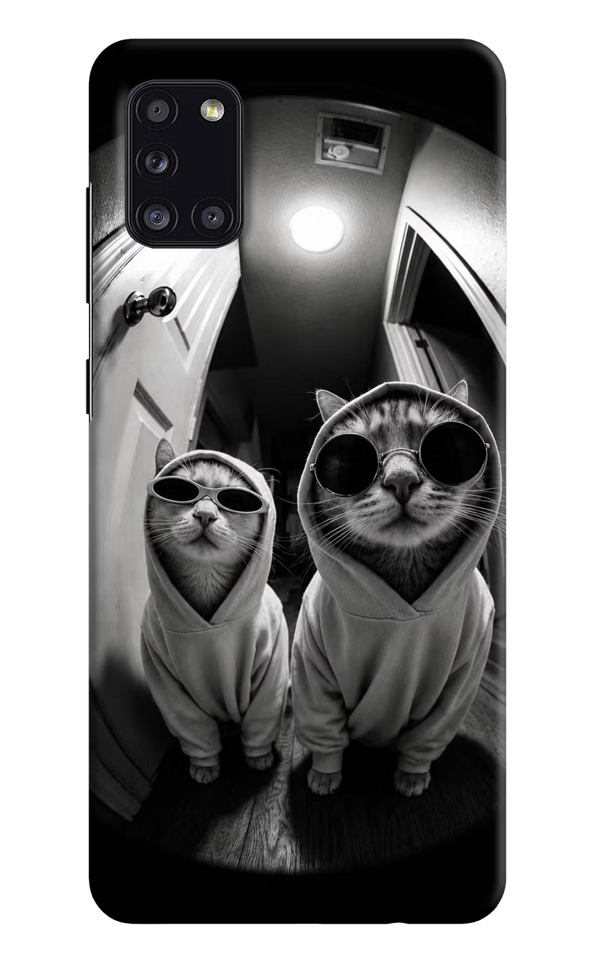 Hood Cats Samsung A31 Back Cover