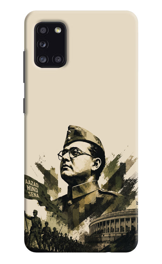 Netaji Rising Samsung A31 Back Cover
