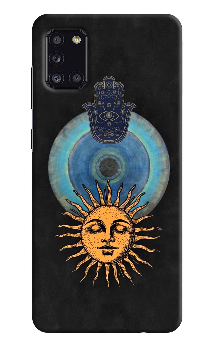 Divine Sun Samsung A31 Back Cover, Hard case