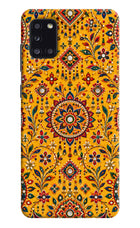Sunlit Aura Samsung A31 Hard Case Back Cover by Casekaro