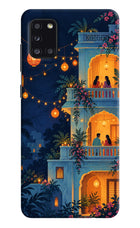 Balcony Glow Samsung A31 Hard Case Back Cover by Casekaro