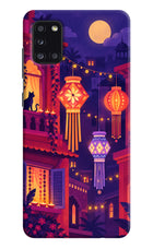 Lantern Lane Samsung A31 Hard Case Back Cover by Casekaro