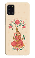 Goddess Lakshmi Samsung A31 Hard Case Back Cover by Casekaro
