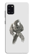 Accurate Angel Samsung A31 Hard Case Back Cover by Casekaro