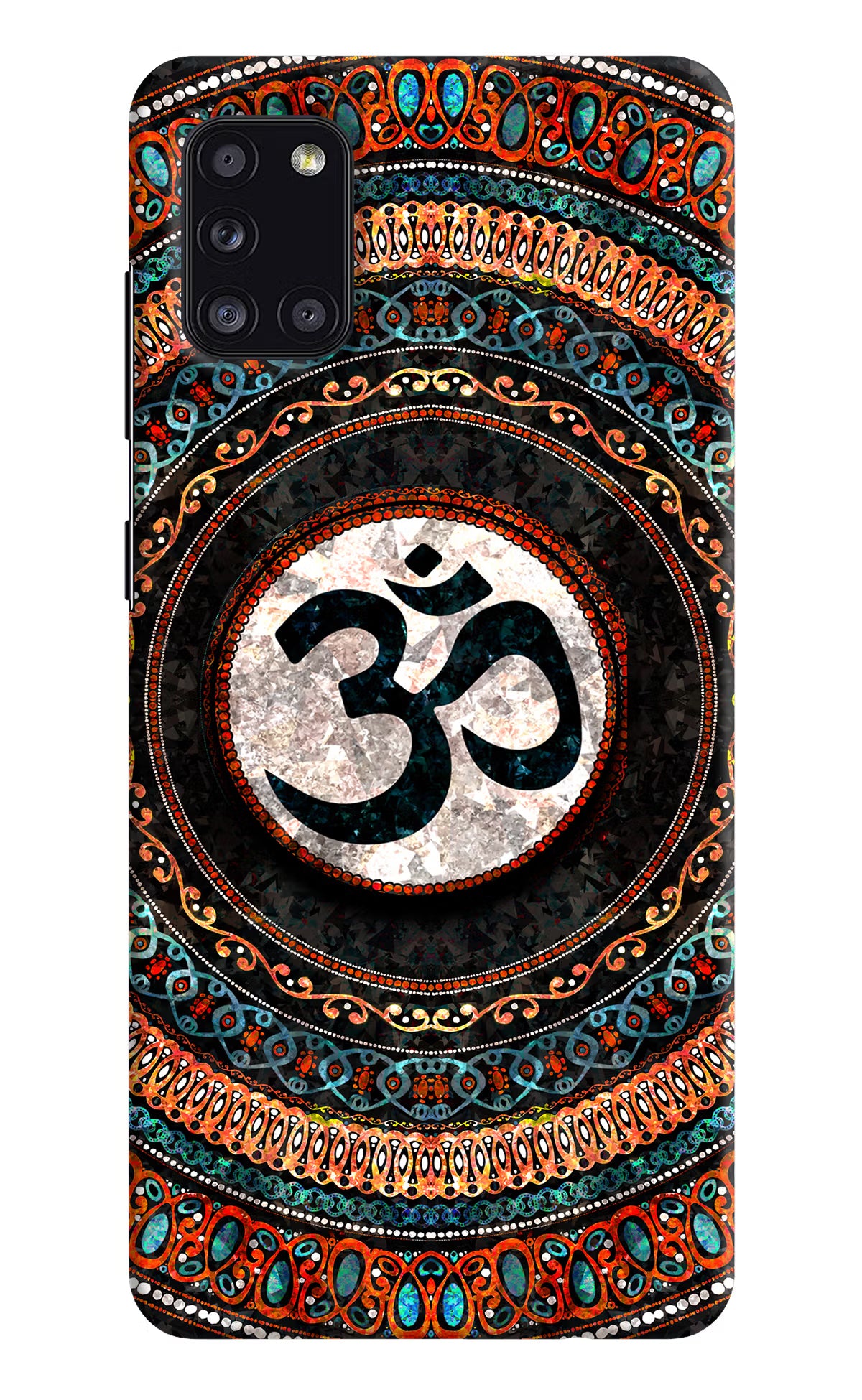 Om Culture Samsung A31 Pop Case by Casekaro