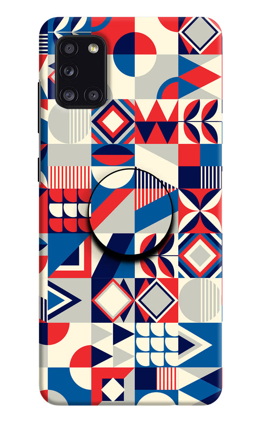 Colorful Pattern Samsung A31 Pop Case by Casekaro