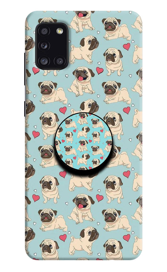 Pug Dog Samsung A31 Pop Case by Casekaro