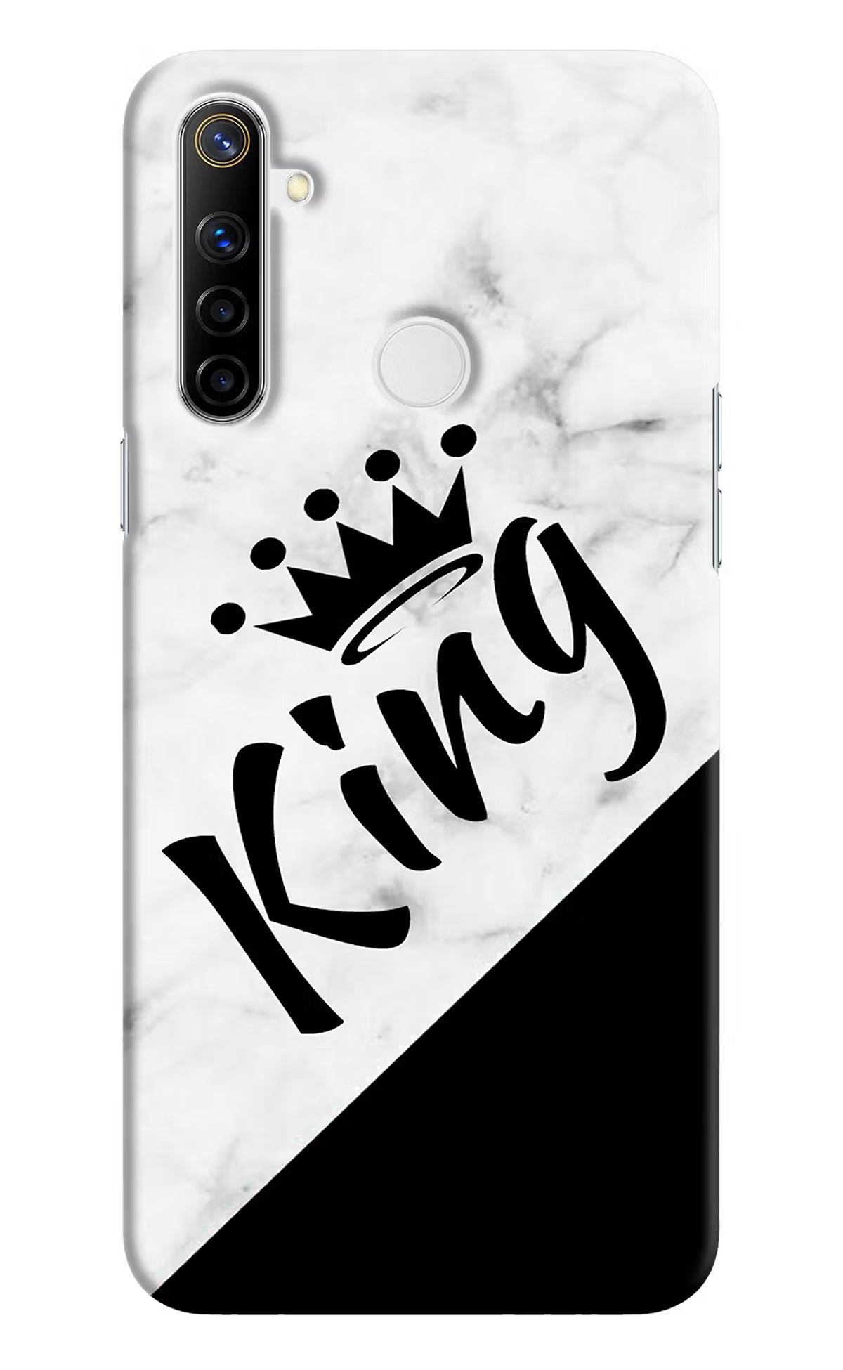 King Realme Narzo 10 Hard Case Back Cover by Casekaro