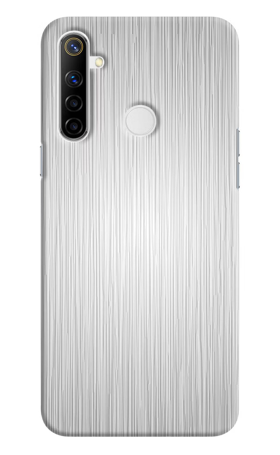 Wooden Grey Texture Realme Narzo 10 Back Cover, Hard case