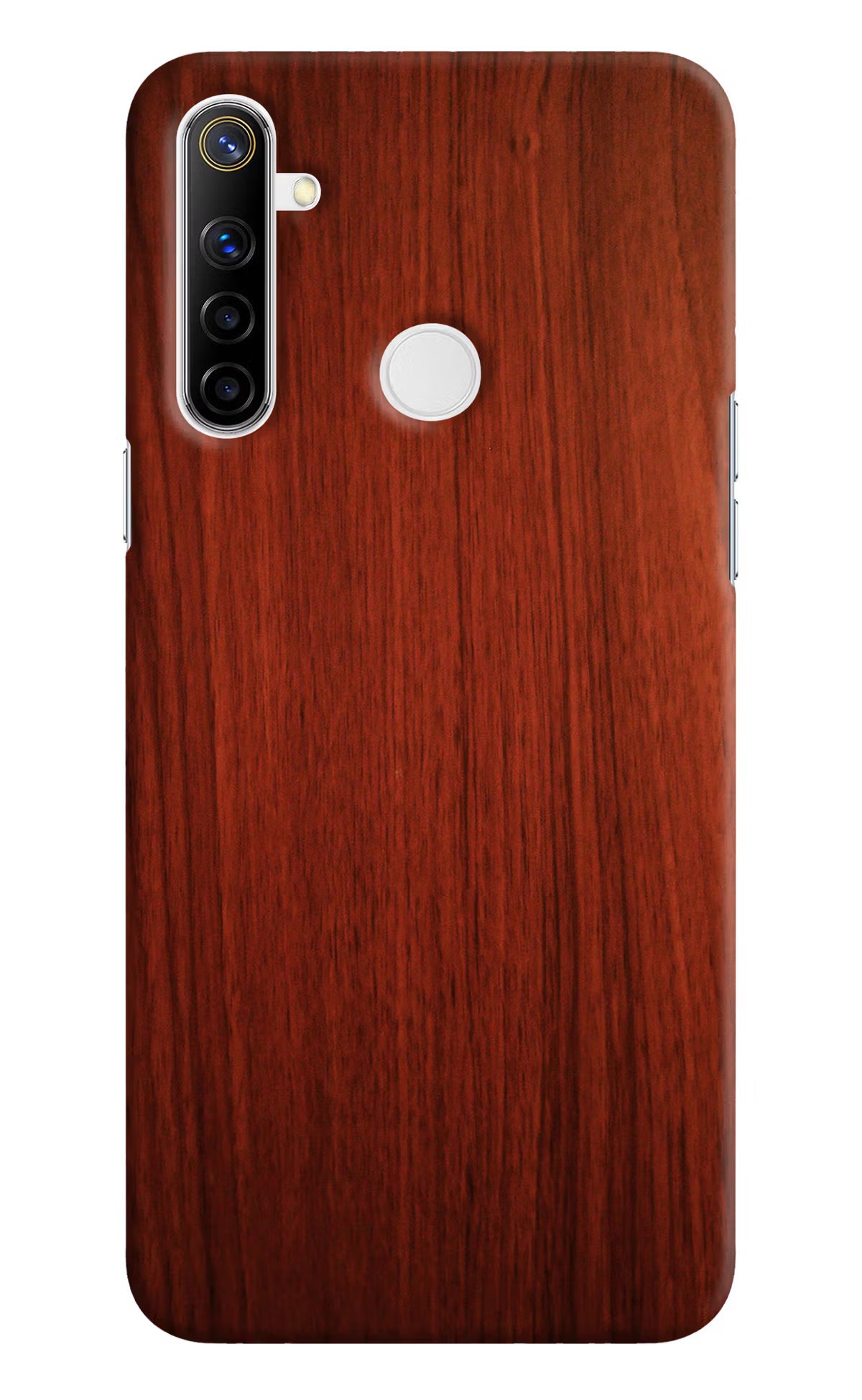 Wooden Plain Pattern Realme Narzo 10 Hard Case Back Cover by Casekaro