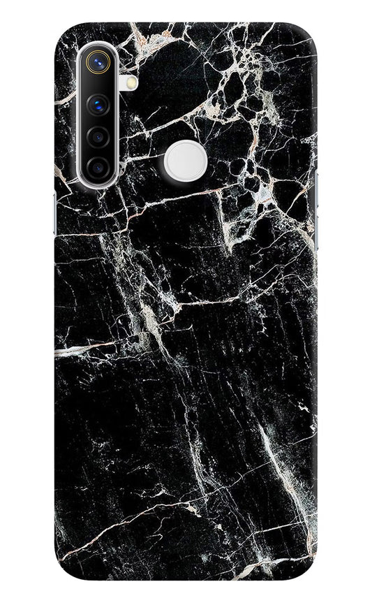 Black Marble Texture Realme Narzo 10 Hard Case Back Cover by Casekaro