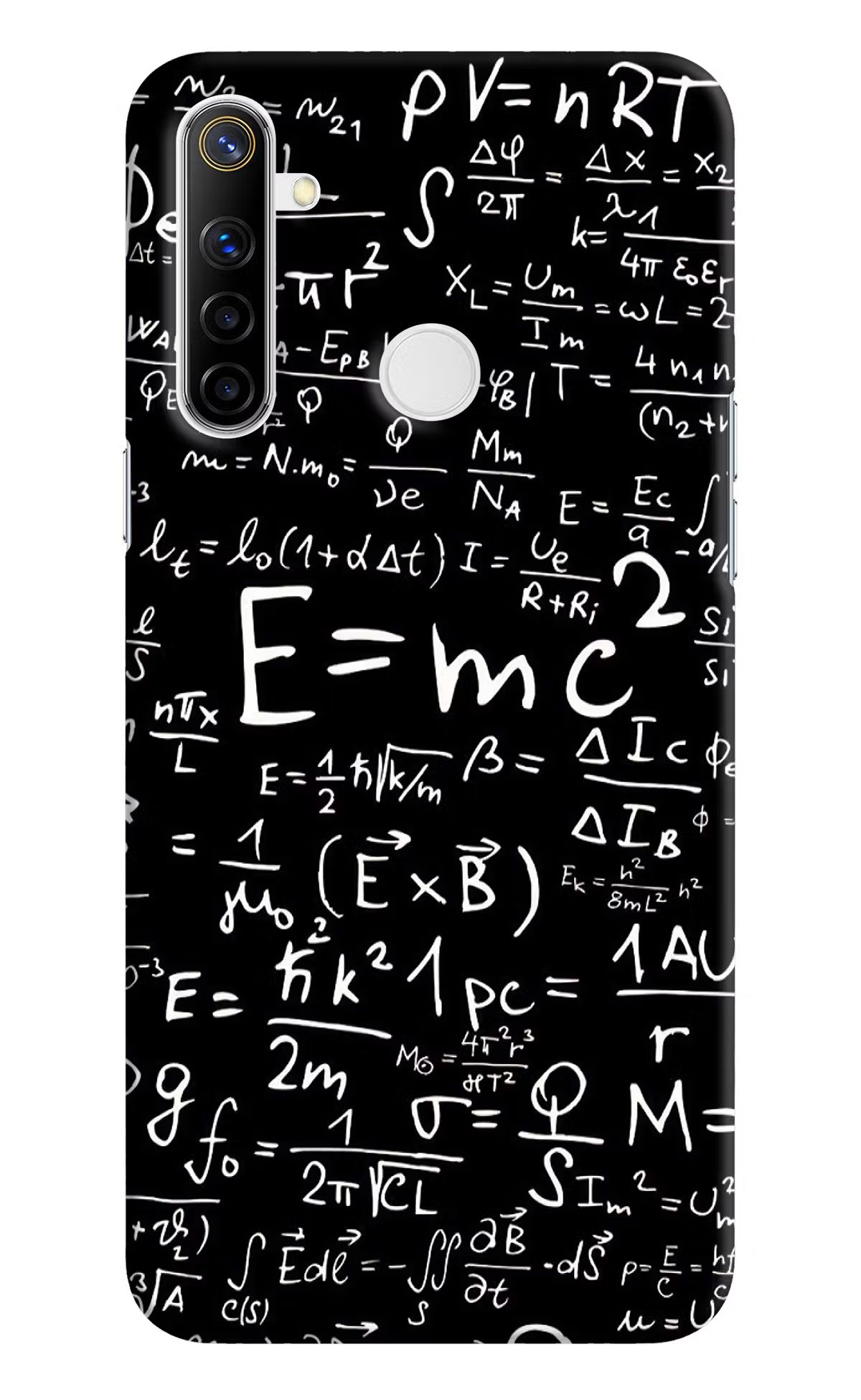 Physics Formula Realme Narzo 10 Hard Case Back Cover by Casekaro