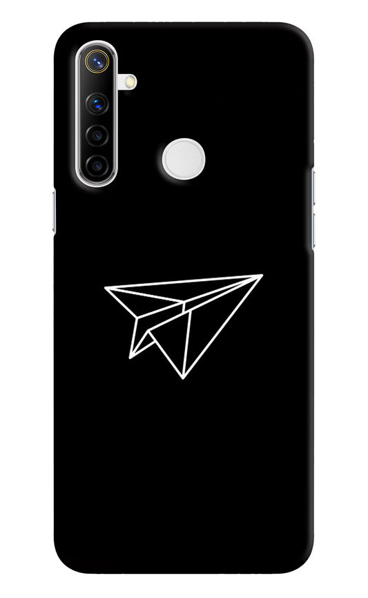 Paper Plane White Realme Narzo 10 Hard Case Back Cover by Casekaro