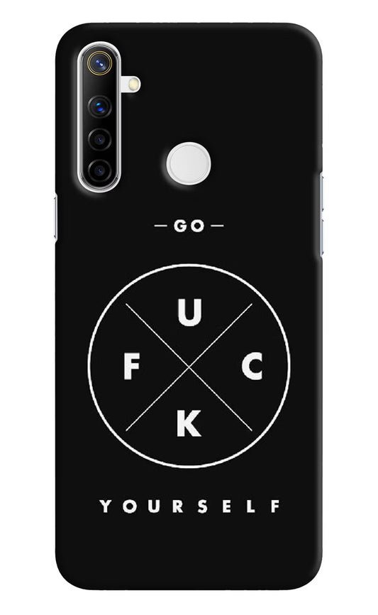 Go Fuck Yourself Realme Narzo 10 Hard Case Back Cover by Casekaro