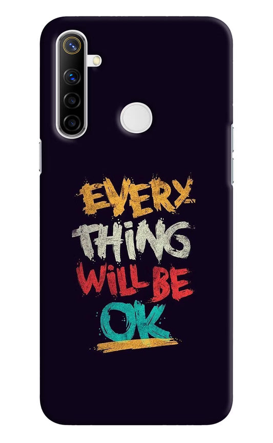 Everything Will Be Ok Realme Narzo 10 Hard Case Back Cover by Casekaro