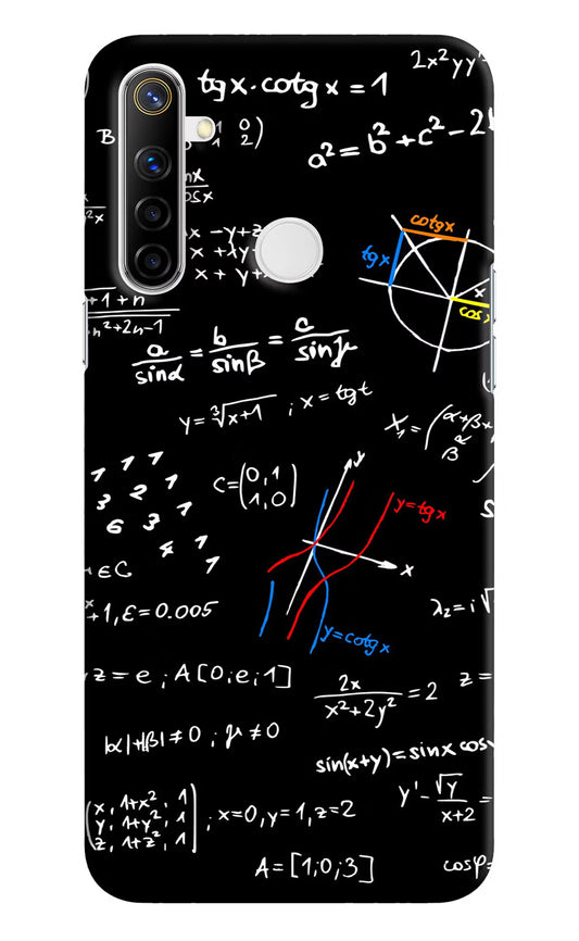 Mathematics Formula Realme Narzo 10 Hard Case Back Cover by Casekaro