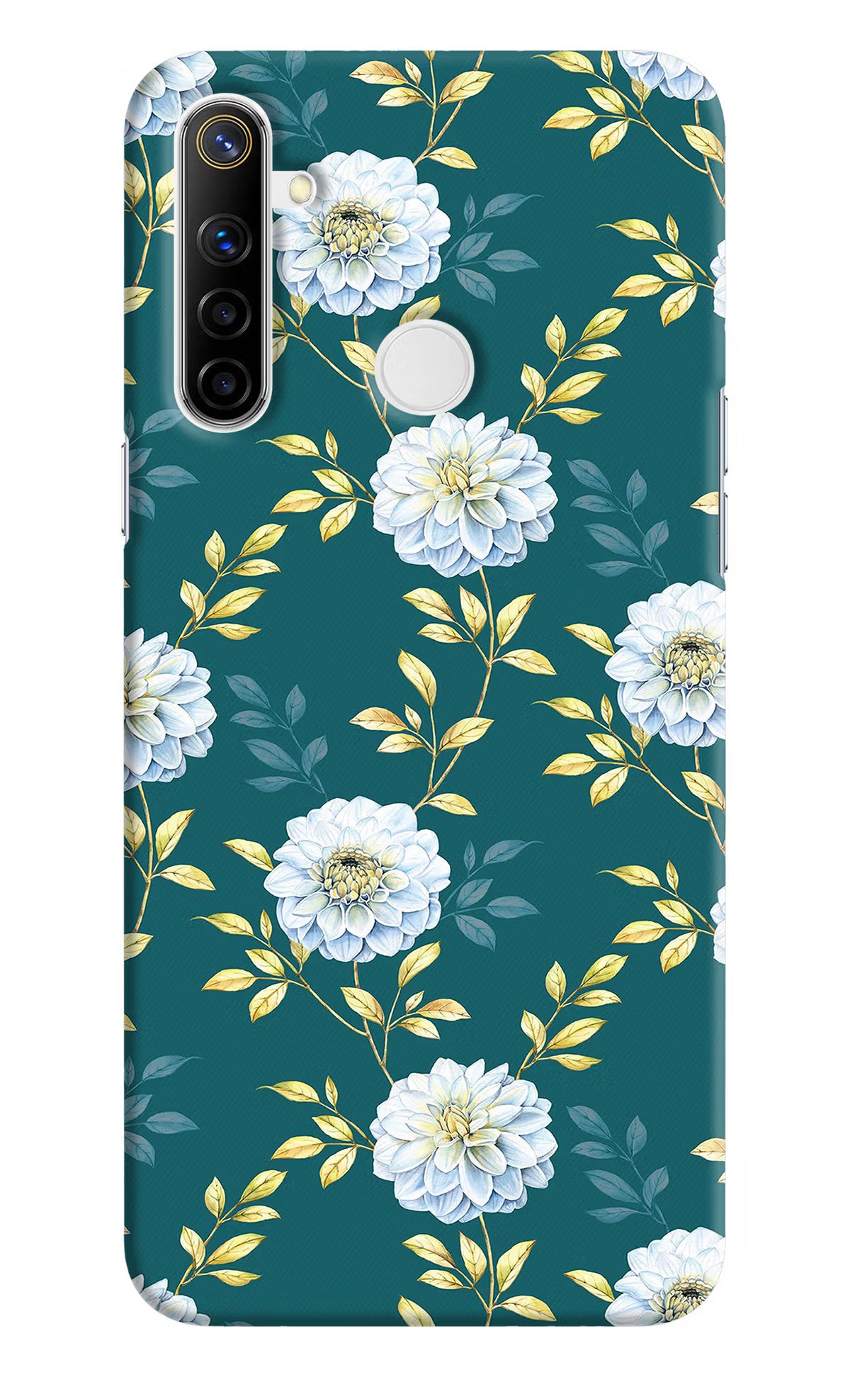 Flowers Realme Narzo 10 Hard Case Back Cover by Casekaro