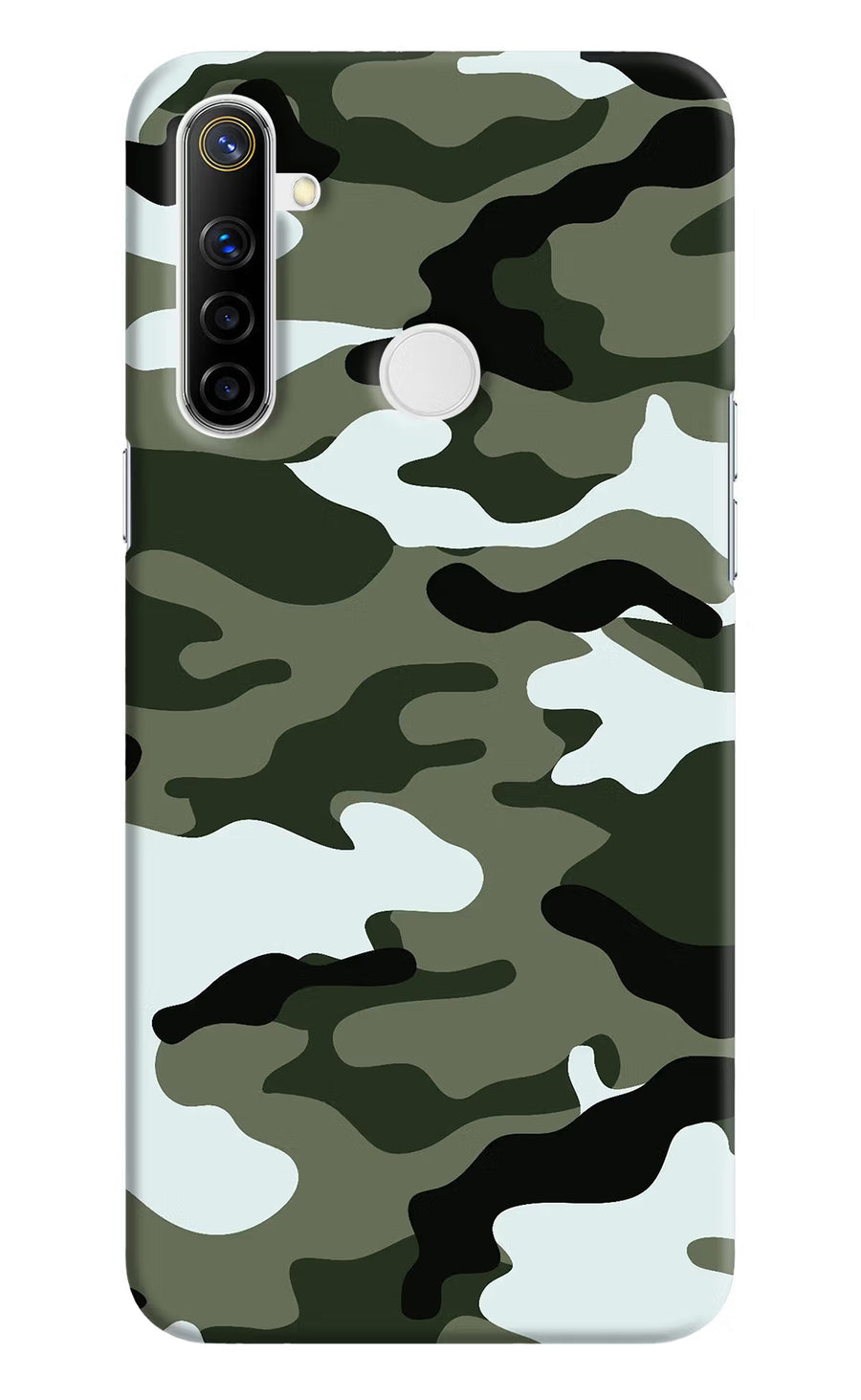 Camouflage Realme Narzo 10 Back Cover, Hard case