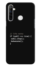 Life Motto Code Realme Narzo 10 Hard Case Back Cover by Casekaro