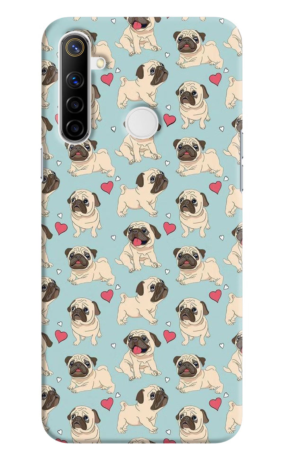 Pug Dog Realme Narzo 10 Hard Case Back Cover by Casekaro