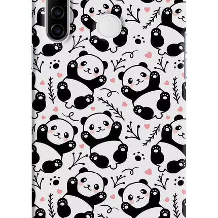 Cute Panda Realme Narzo 10 Hard Case Back Cover by Casekaro