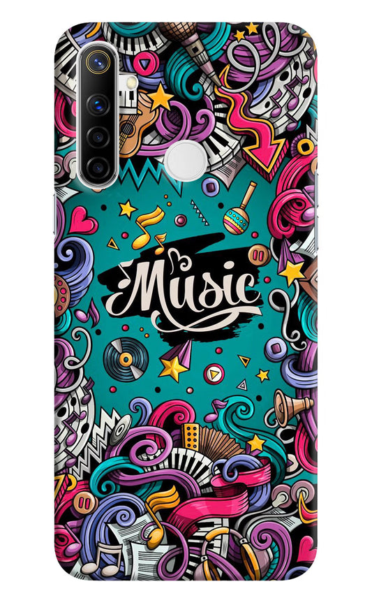 Music Graffiti Realme Narzo 10 Hard Case Back Cover by Casekaro