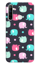Elephants Realme Narzo 10 Hard Case Back Cover by Casekaro