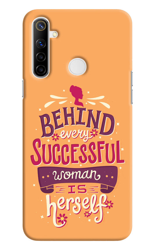 Behind Every Successful Woman There Is Herself Realme Narzo 10 Hard Case Back Cover by Casekaro